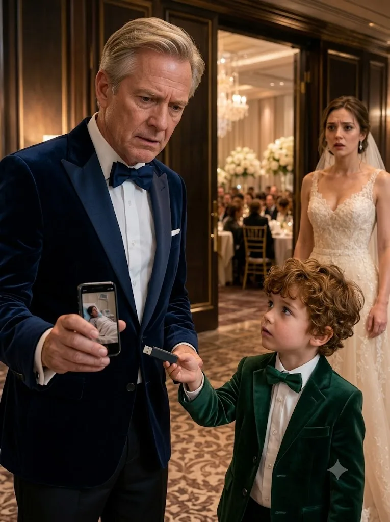 TEN MINUTES BEFORE I MARRIED HER, MY GRANDSON GAVE ME THE USB MY DAUGHTER RISKED EVERYTHING TO HIDE