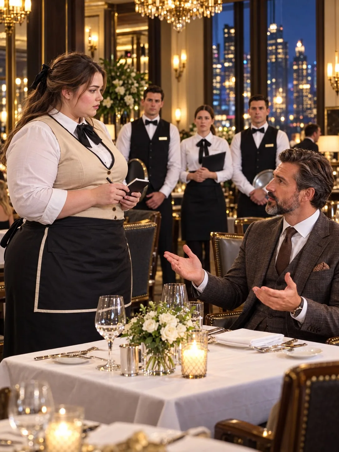 The Waitress Who Spoke the Language of a Billionaire's Forgotten Past