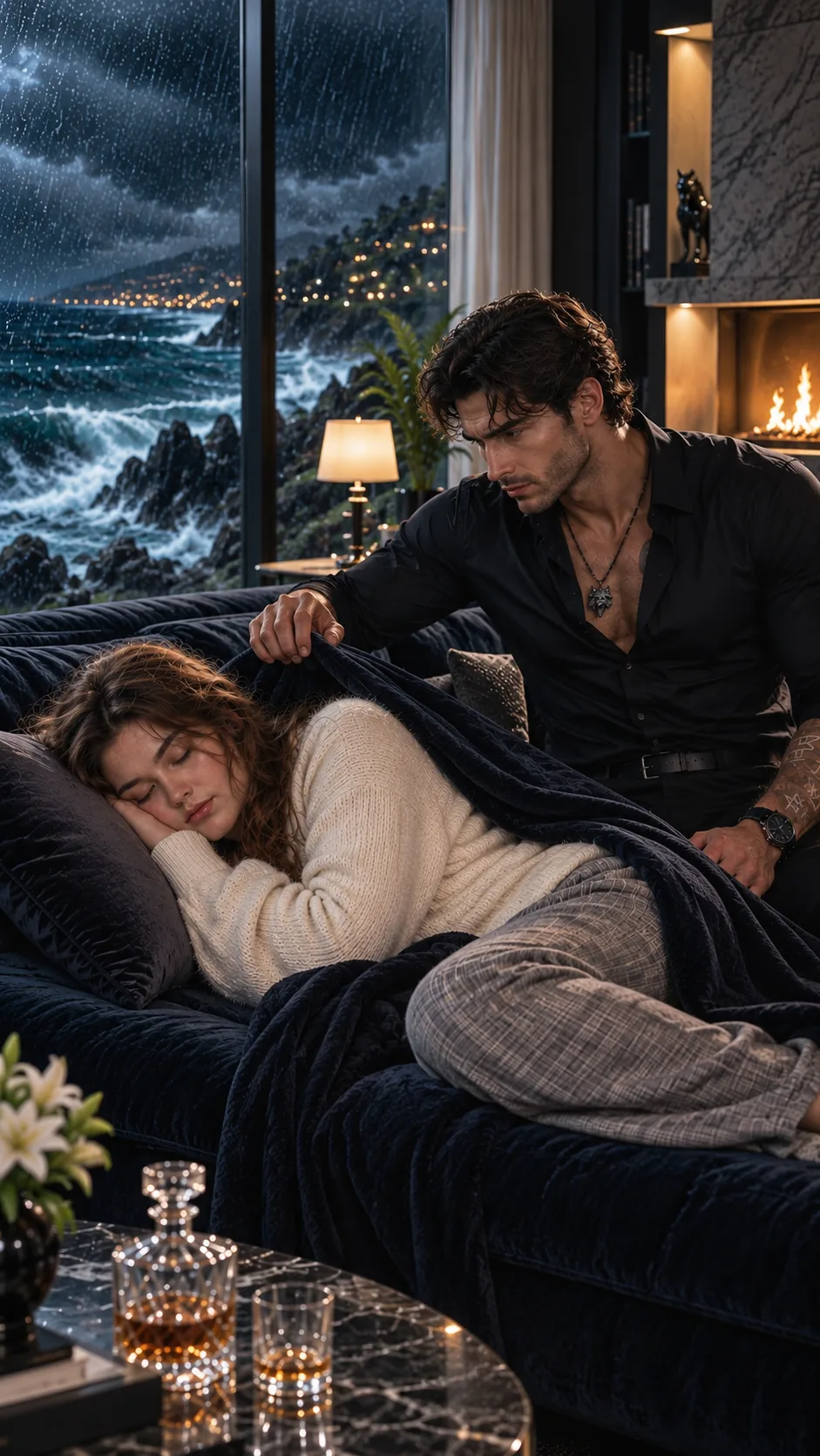 Seven Women Fled Before Sunrise—The Eighth Asked the Alpha King to Let Her Sleep