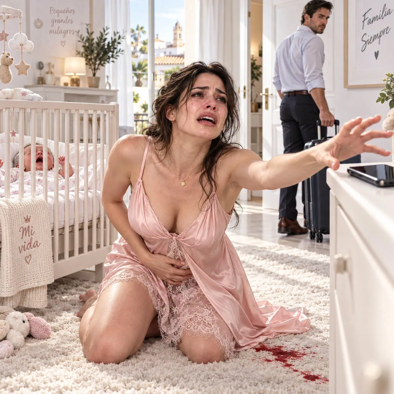 My Husband Left Me Bleeding Beside Our Newborn—Three Days Later, He Came Home Smiling