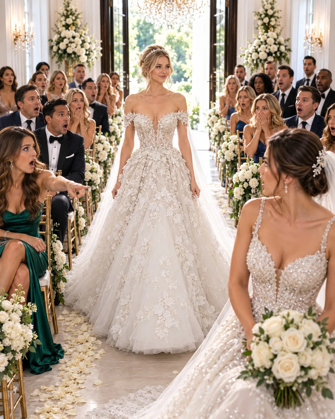 THE WHITE DRESS I BOUGHT FOR THE SISTER WHO CAME TO RUIN MY WEDDING