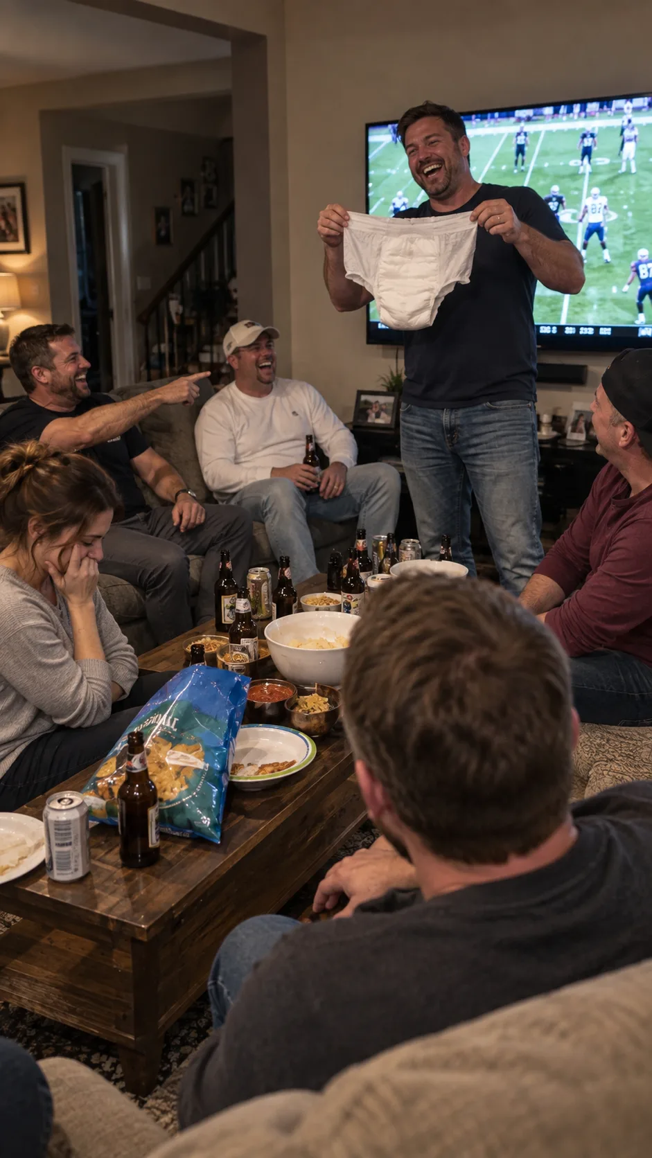 He Held Up My Diaper and Laughed—Then His Best Friend Stood Up