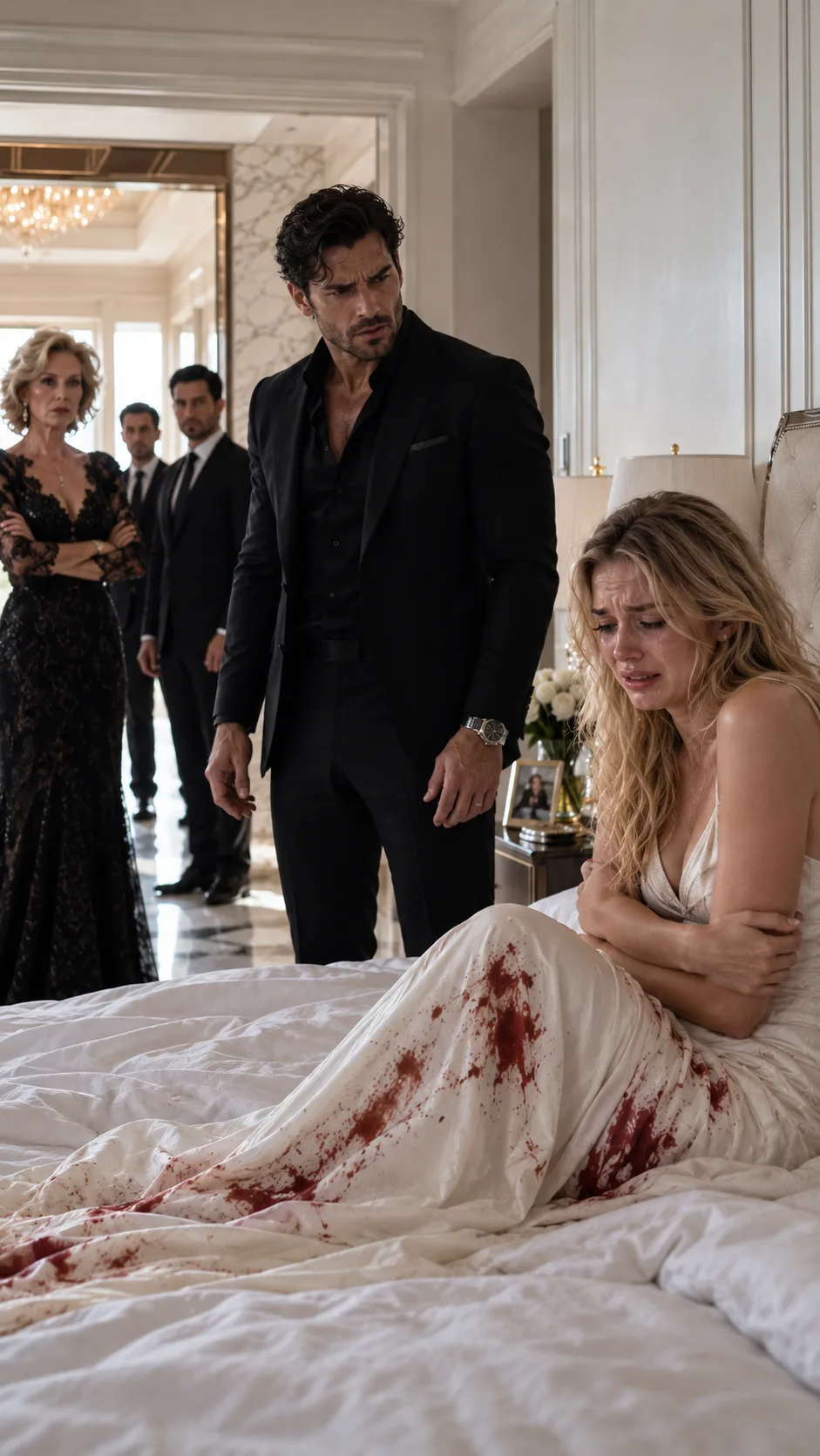 THE BLOOD ON ELENA’S DRESS