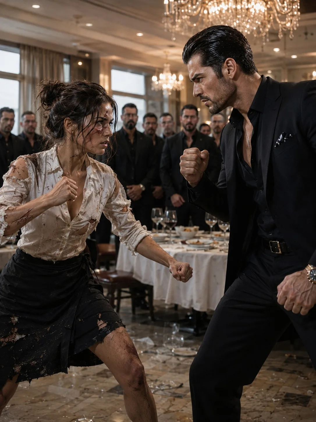 The Waitress Who Made the Mafia Boss Kneel
