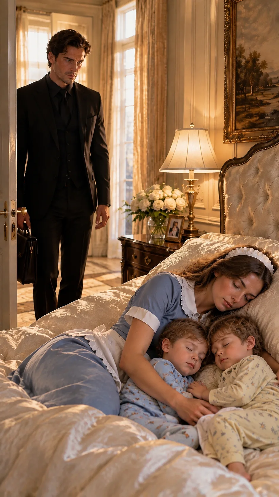 THE MAID I FOUND SLEEPING IN MY DEAD WIFE’S BED