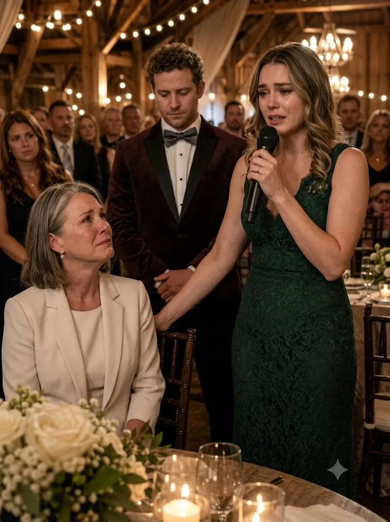 MY HUSBAND TOLD ME “YOU’RE NOT HER MOTHER”—THEN HIS DAUGHTER STOPPED HER WEDDING RECEPTION