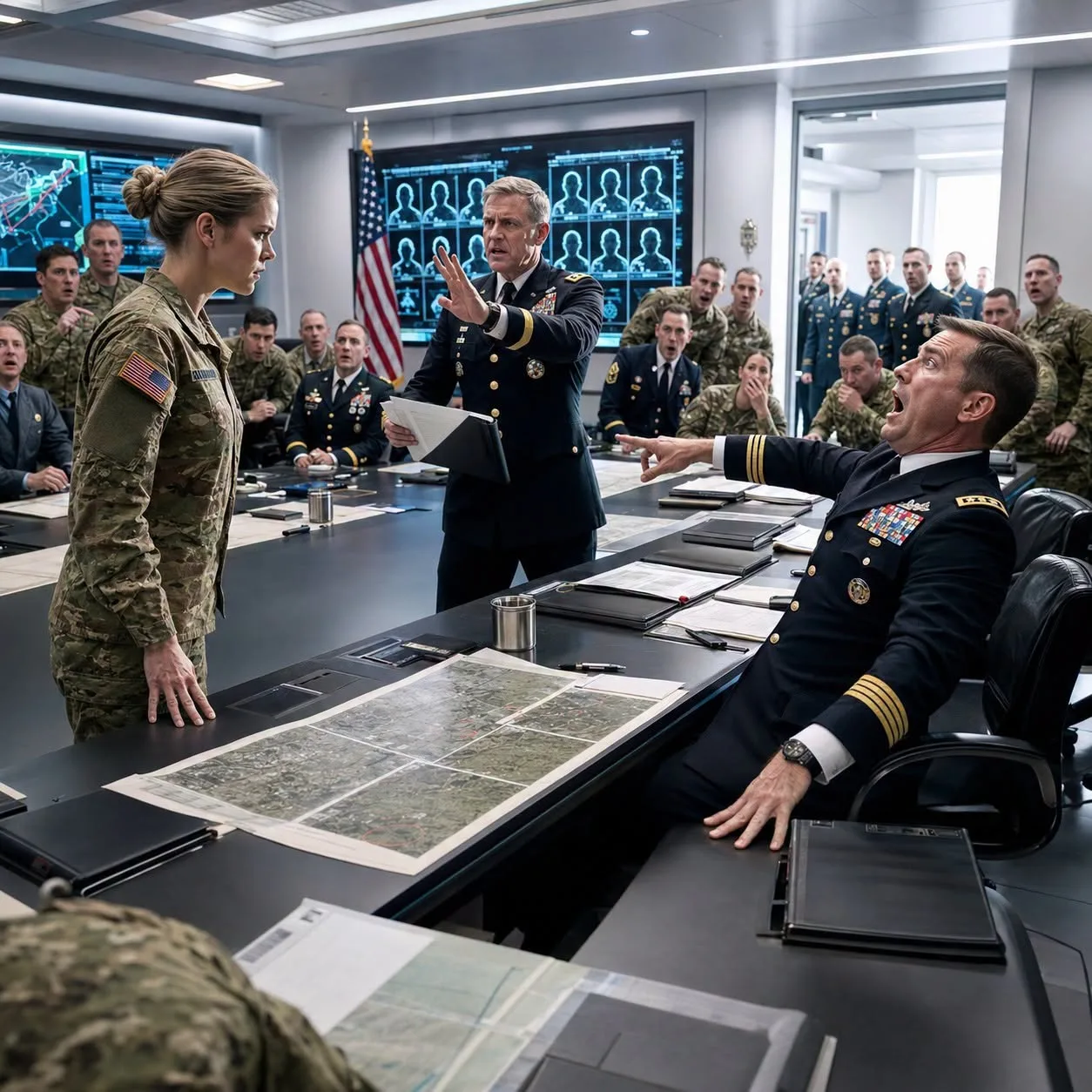 THEY LAUGHED AT THE QUIET MAJOR—UNTIL THE GENERAL REVEALED WHAT SHE DID IN THE DARK