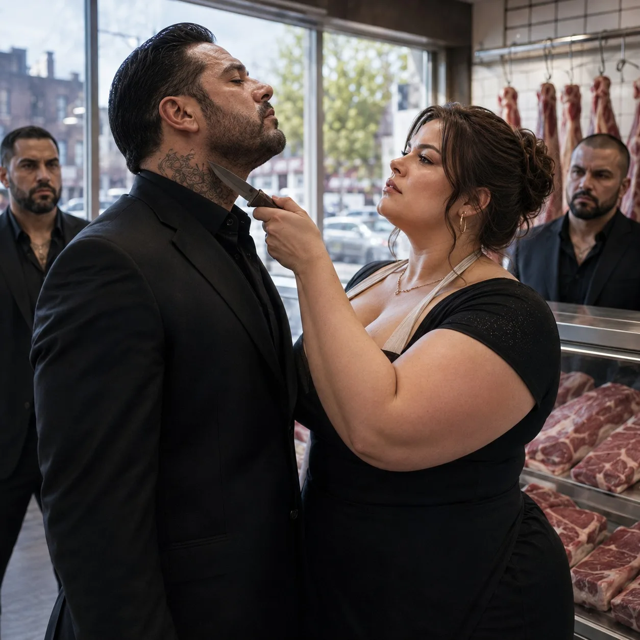 THE BUTCHER WHO PUT A KNIFE TO THE MAFIA BOSS