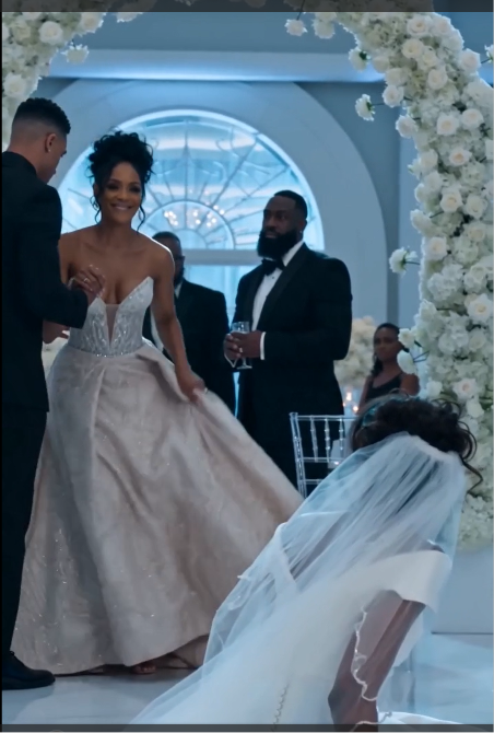The Bride Thrown Down At Her Own Wedding