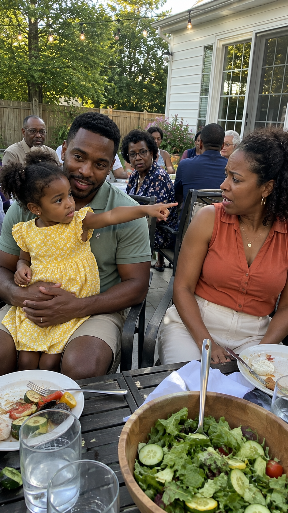 AFTER MY WIFE DI:ED, I FELL IN LOVE AGAIN AND THOUGHT I WAS FINALLY HAPPY — BUT DURING A FAMILY DINNER, MY LITTLE GIRL POINTED AT MY NEW WIFE AND CALLED HER A "MONSTER," AND HER INNOCENT EXPLANATION MADE MY FACE TURN COMPLETELY PALE.