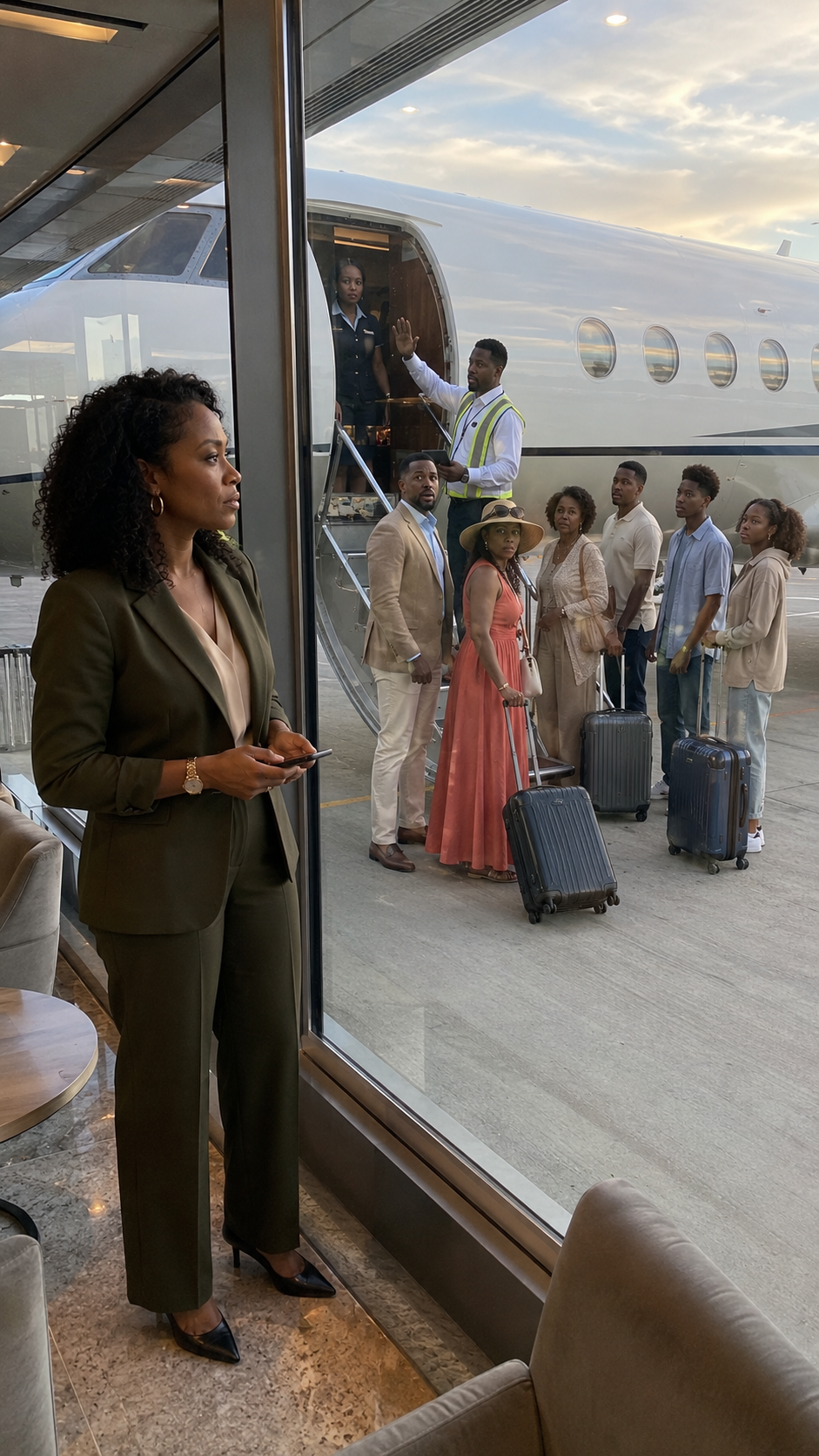 MY HUSBAND SAID HE WAS PULLING AN ALL-NIGHTER ON A DEAL THAT COULD SAVE HIS FIRM. THEN I SAW HIM BOARDING A PRIVATE JET WITH HIS MISTRESS AND HIS ENTIRE FAMILY — CHARTERED UNDER MY OWN COMPANY'S AC.COUNT.