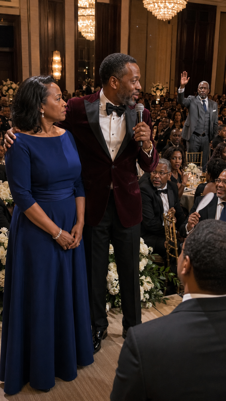 "My Husband Auctioned Me Off for 500 in Front of 300 Guests. The Stranger Who Bid 2 Mill.ion Instead Had Been Looking for Me for 31 Years."