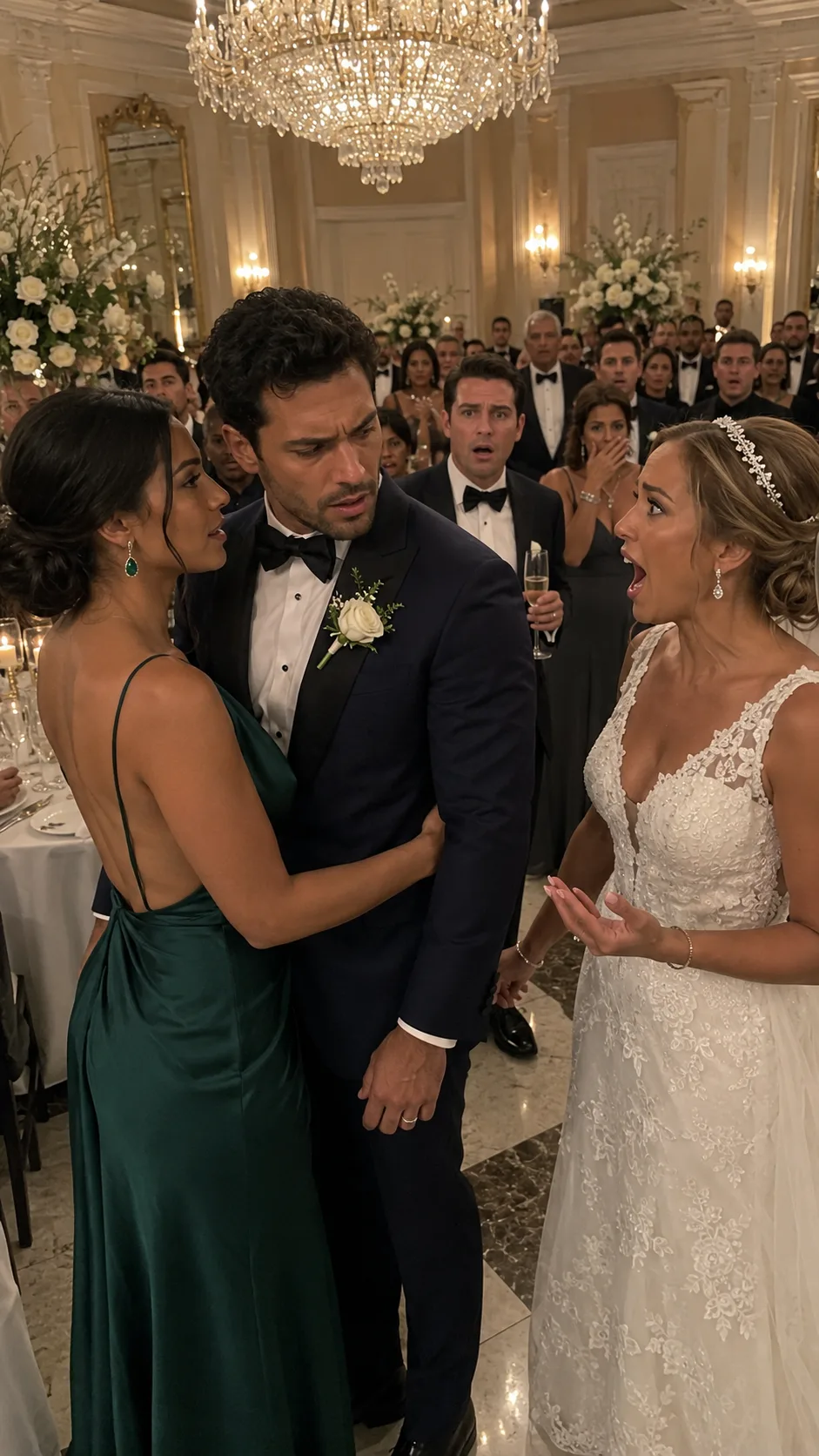 MY EX-HUSBAND INVITED ME TO HIS WEDDING JUST TO WATCH ME SHOW UP ALONE AND HUMILIATED. SO I HIRED AN ACTOR AS MY DATE, AND THE MOMENT THE BRIDE LAID EYES ON HIM, ALL THE COLOR DRAINED FROM HER FACE.