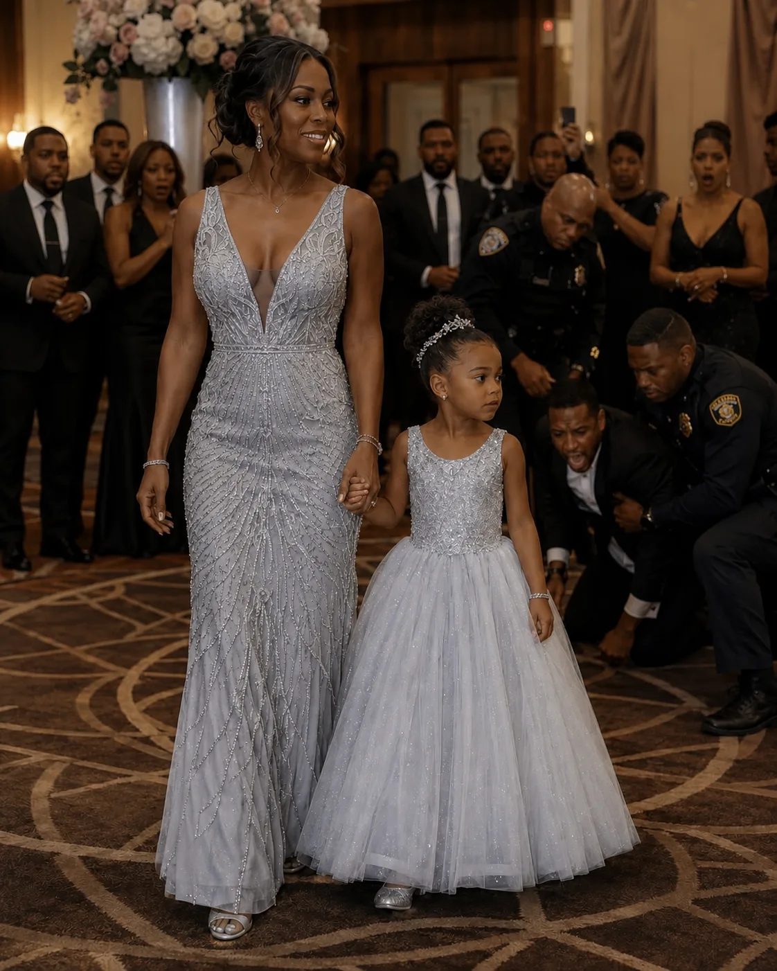 I Brought My Little Daughter to Surprise My Husband at His Company Gala. Before We Even Reached the Elevators, His Secretary Smiled Coldly and Said, “His Wife and Son Are Waiting Upstairs.” I Quietly Covered My Daughter's Ears, Called My Third Brother, and Gave One Order That Changed Every Life in That Building: “Take It All Away.”