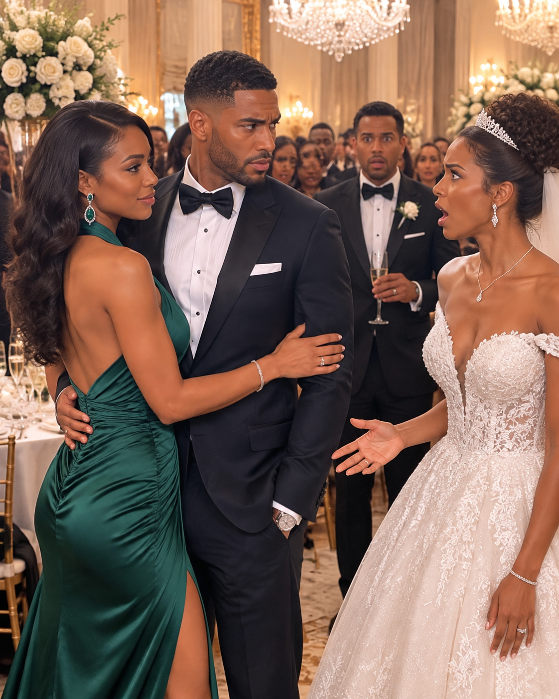 MY EX-HUSBAND INVITED ME TO HIS WEDDING JUST TO WATCH ME SHOW UP ALONE AND HUMILIATED. SO I HIRED AN ACTOR TO BE MY DATE. BUT THE MOMENT THE BRIDE LAID EYES ON HIM, ALL THE COLOR DRAINED FROM HER FACE.