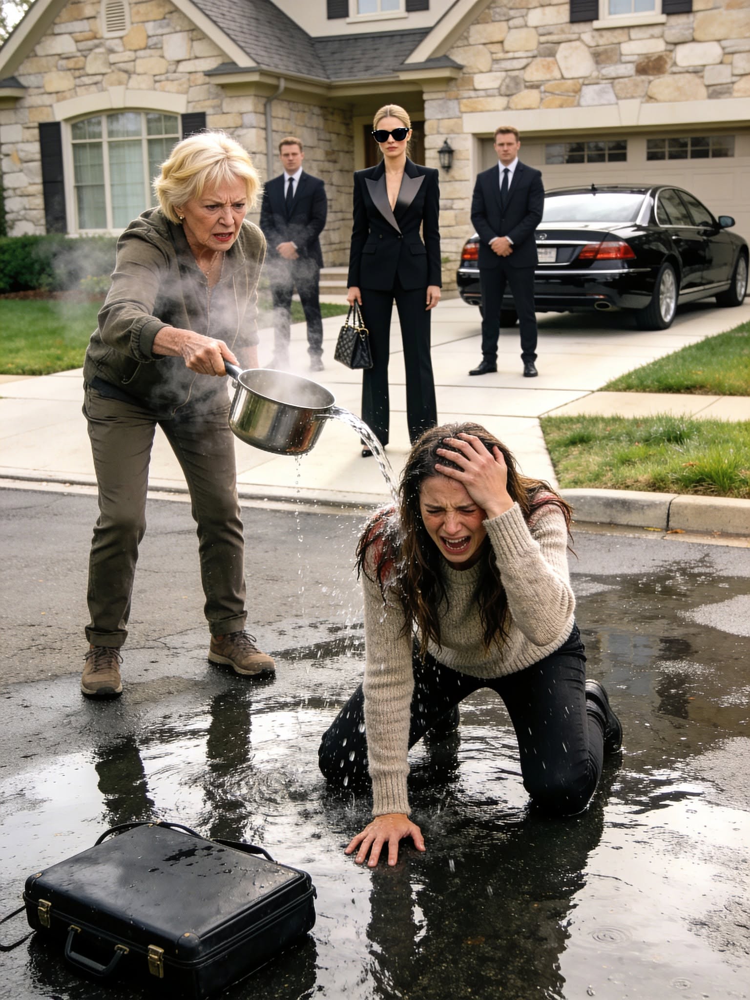 My Mother-In-Law Thought I Was a Br0ke, Useless Housewife… Then She ᴛʜʀᴇᴡ Boiling Water on Me, ᴋɪᴄᴋᴇᴅ Me Out of My Own House, and Opened the Door the Next Morning to Police, a Locksmith, and My Lawyer
