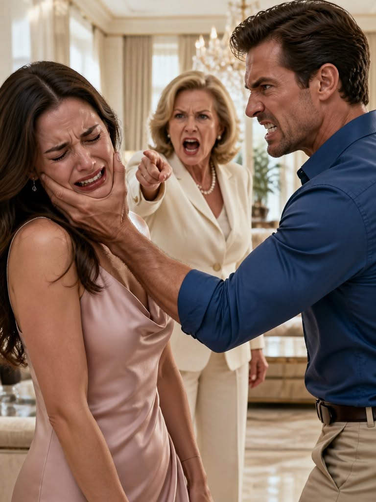 My Husband Struck Me in Front of Our Entire Family, Pointed to the Door, and Shouted, “Get Out! You Own Nothing Here!” My Mother-in-Law Smiled and Called Me a Worthless Wife Who Should Be Thankful They Had Ever Accepted Me. I Said Nothing. They Had No Idea the Mansion They Claimed as Theirs Was Legally Mine... Or That the $10,000 They Spent Every Month Came Straight From My Bank Account.