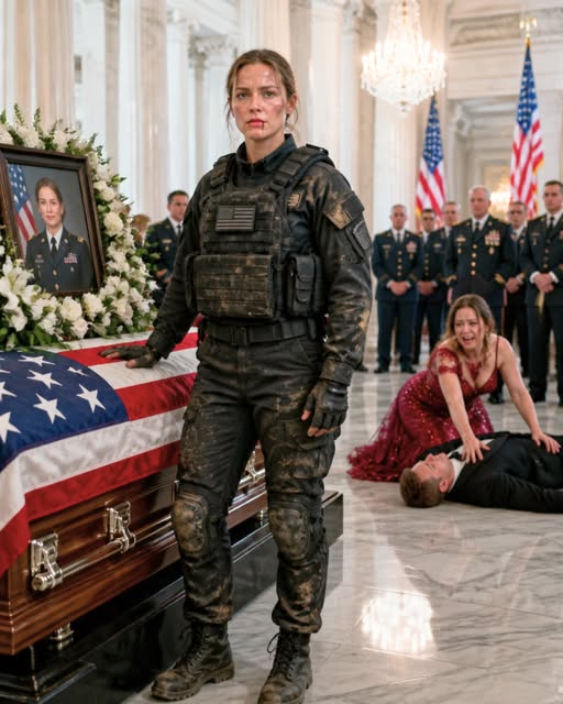 My Family Gathered for a $100,000 Funeral, Crying Beside an Empty Coffin While My Husband Held His Mistress's Hand and Planned How to Spend My Military Insurance. They Thought Abandoning Me in a Snowbound Cabin Guaranteed I'd Never Return. They Forgot One Critical Fact—I Trained Special Forces Soldiers to Survive the Impossible. Halfway Through My Funeral, the Cathedral Doors Burst Open. I Walked Inside Covered in Blood and Snow, Holding the Padlock They Used to Leave Me for Dead. "Sorry," I Said. "Traffic Was Murder."