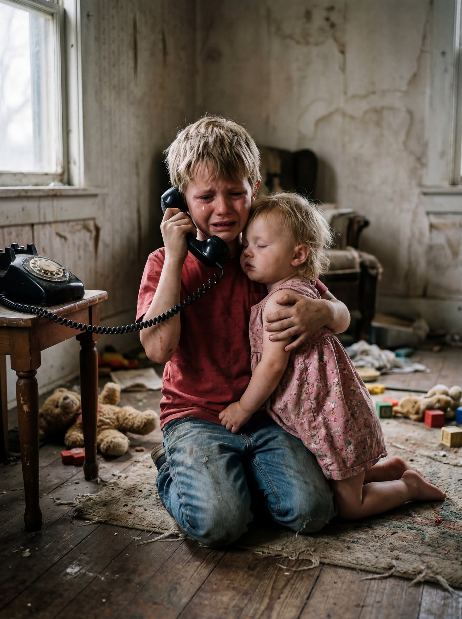 **“Dad… My Little Sister Won’t Wake Up. We Haven’t Eaten In Three Days,” A Little Boy Whispered — His Father Rushed Over To Take Them To The Hospital, Only To Discover The Truth About Where Their Mother Had Been**