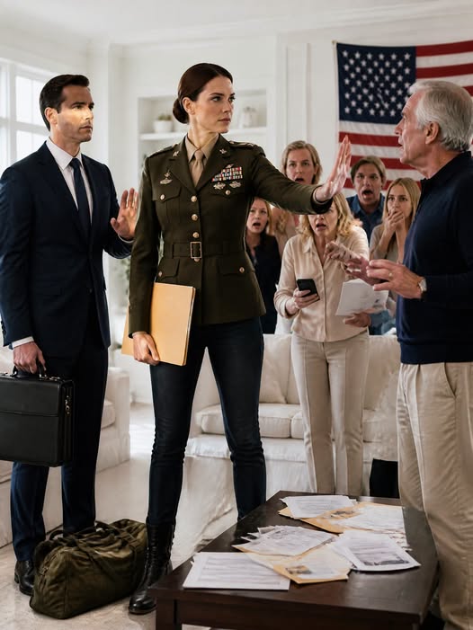 I looked my father dead in the eye and delivered a final warning: "If your wife says one more word about my military savings, the polite talk is over. I will handle her myself, making it crystal clear exactly where she stands and why she won't touch a single dime of my money. Do you understand?"