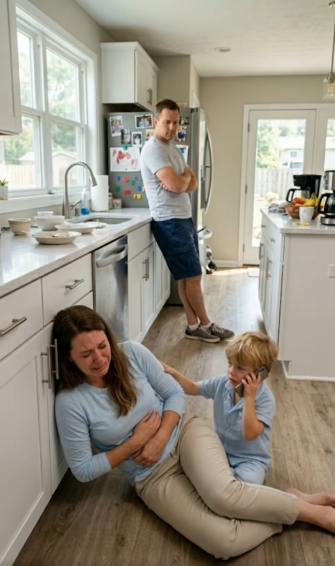 After Leaving My Son And Me In Tears, My Husband Walked Away Certain No One Would Ever Step In To Help Us—But He Never Expected One Phone Call From Our Five-Year-Old To His Grandfather To Change Everything The Night My Son Reached For The Phone