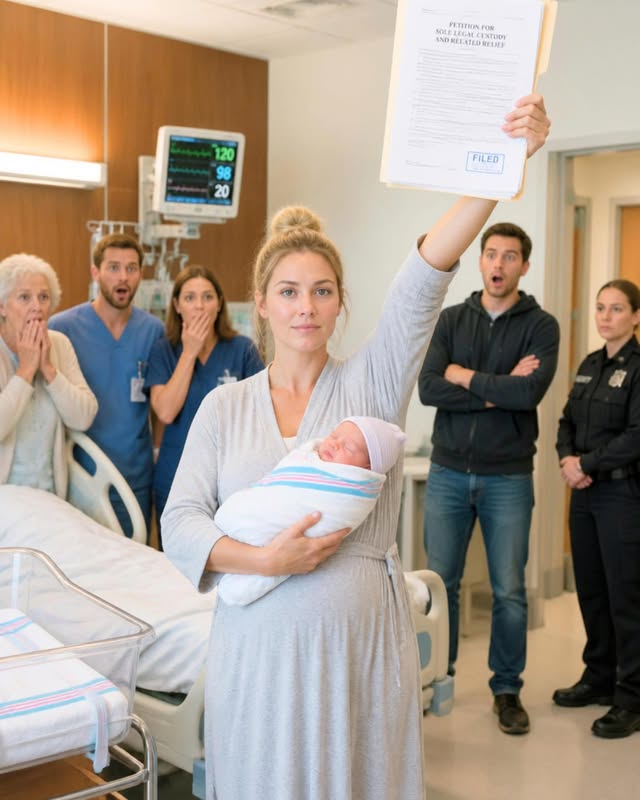 My Husband Locked Me Inside Our House While I Was In Labor, Then Chose His Mother's Birthday Over Our Baby. Two Days Later, He Came Home Smiling With Leftover Cake—Until The Bl00d, The Broken Door, And The Court Order Des.troy.ed Everything He Thought He Still Had.