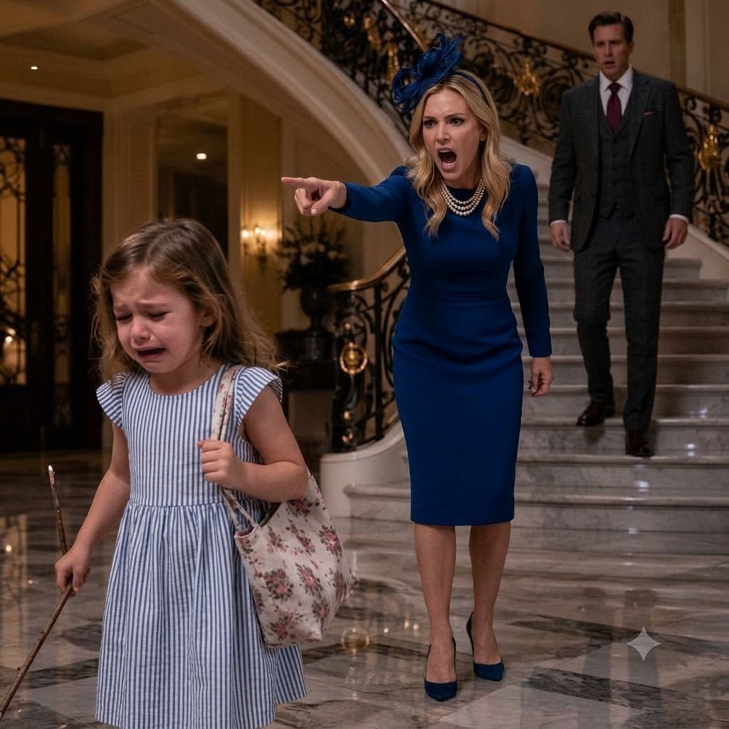 “Get out of my house!” — the fiancée screamed at the little maid’s daughter… but when the billionaire came down the stairs, he discovered a truth that changed his life forever.