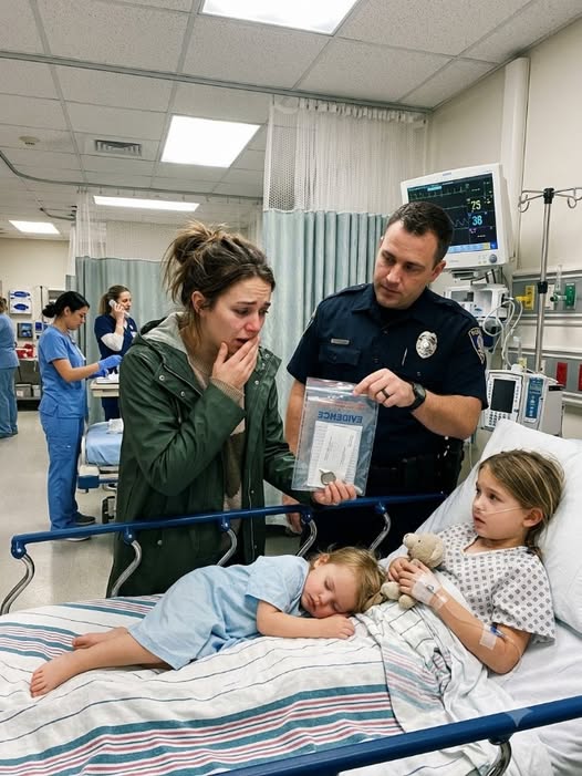 On Christmas Day, while my husband fought for his life three floors above the ER, I drove my two little girls through a blizzard to my wealthy parents’ house because I thought family was the one place they’d be safe—but less than an hour later, a nurse from the pediatric trauma unit called to tell me my daughters had been found half-frozen, unconscious, and alone after wandering nearly two miles in the dark. When I reached their hospital beds, my eight-year-old whispered that Grandma had looked them in the face, told them to get lost, and locked the deadbolt… and before I could even process that horror, a police officer stepped through the curtain and said something even colder.