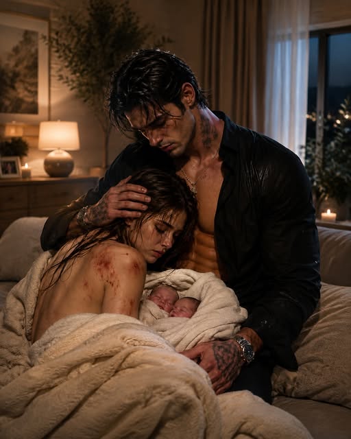 My husband threw me and my newborn twin daughters into the freezing streets because I failed to give him a son, but the Mafia boss who found us bleeding under a New York overpass did something no one expected. Elias Vance carried my babies into his world, protected us from the man who abandoned us, and made a promise that would put powerful enemies against him: “You’ll live with me now.”