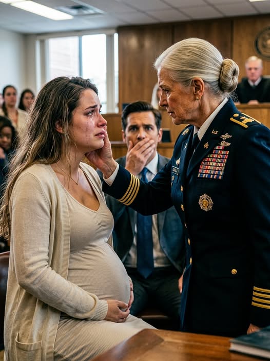 I carried my son into that courtroom EIGHT MONTHS PREGNANT, clutching a folder of worn receipts and lost hope, and I walked out believing I had been erased.