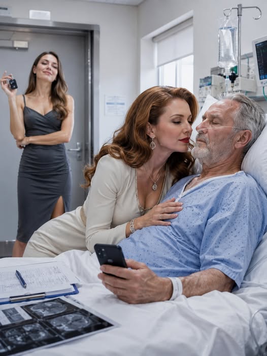“The doctor gave me only 3 days to live, and my wife smiled beside my bed: ‘Finally, everything will be ours.’ My stepdaughter took the keys to my classic car, but I pretended to be asleep, pulled out my phone, and called the driver who had been with me for 30 years… never imagining what I had recorded.”
