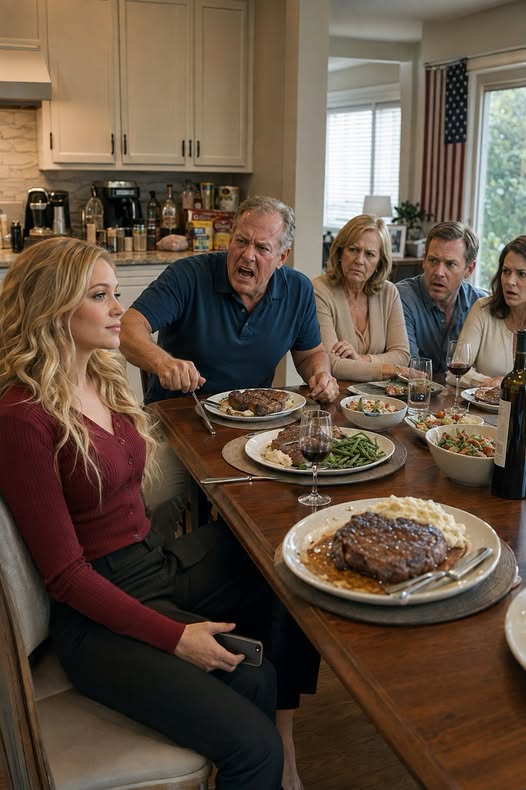 For three years, my father bragged that he was supporting his unmarried daughter while I quietly paid most of the bills keeping his house alive. Then, during a Sunday dinner I had bought and cooked myself, he pointed at my plate and called me a parasite in front of my mother. I didn’t argue. I simply agreed to stop “living off him.” What followed was three weeks of silence, disappearing groceries, unpaid conveniences, and one carefully planned sixty-second birthday revelation. By the time twenty relatives arrived expecting the feast my father had promised, there was almost nothing left in his kitchen except the truth.
