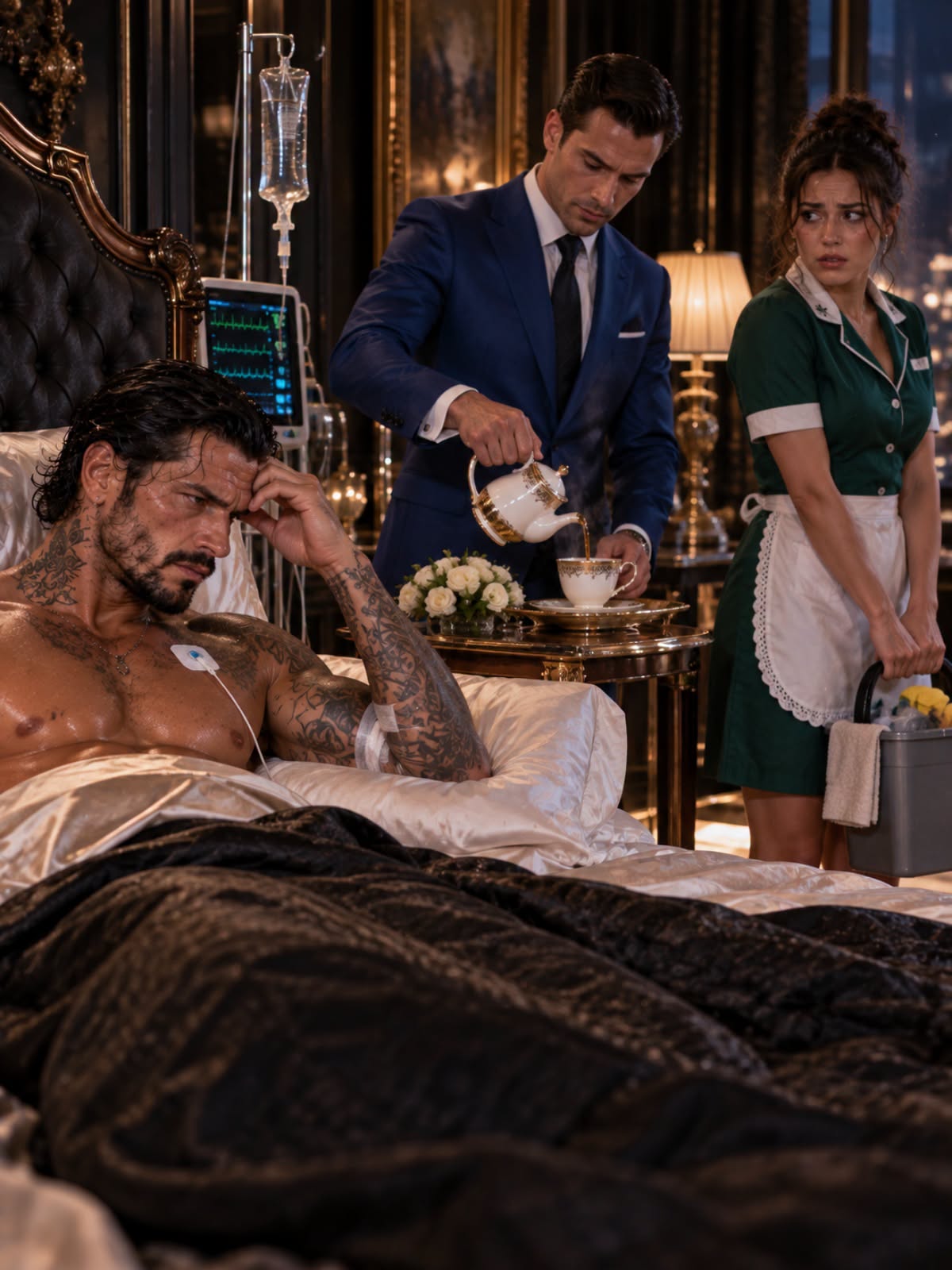 TWELVE DOCTORS COULDN’T SAVE A DYING MAFIA BOSS—THEN THE POOR MAID SPOTTED WHAT THEY MISSED