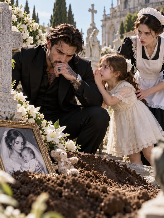 THE MAFIA BOSS BURIED HIS FIANCÉE AND NEWBORN—THEN A MAID'S TODDLER WHISPERED, “YOUR DAUGHTER IS STILL ALIVE.”