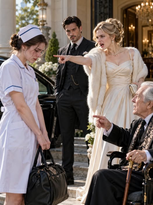 “GET OUT, FILTHY GIRL!” — THE MAFIA BOSS’S FIANCÉE KICKED OUT THE NURSE, THEN AN OLD MAN SPOKE