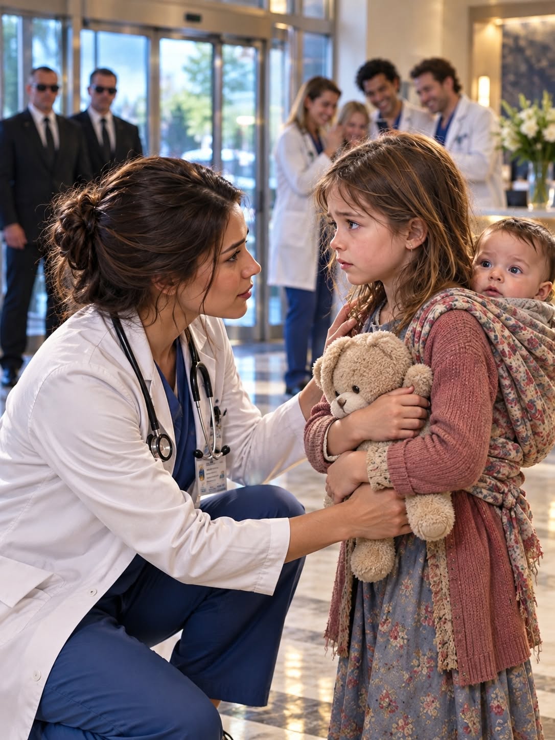 “BE MY MOM, TAKE THE BABY”