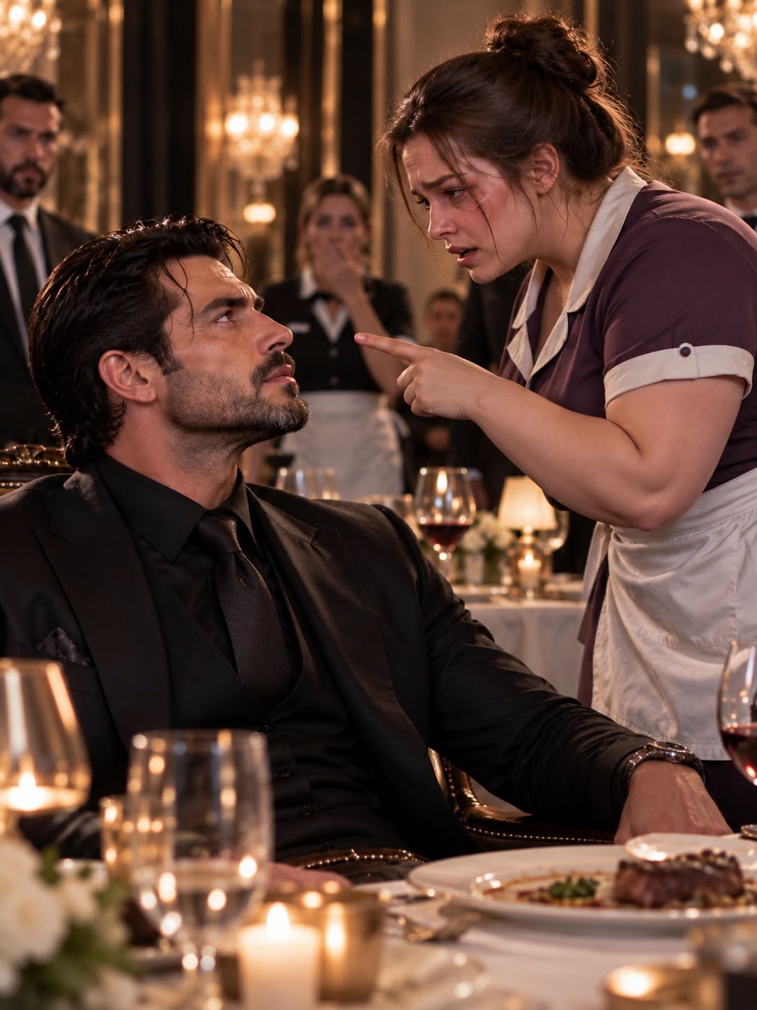 IF YOU SHOUT ONE MORE TIME, THE WAITRESS WARNED THE MAFIA BOSS—HIS RESPONSE CHANGED EVERYTHING