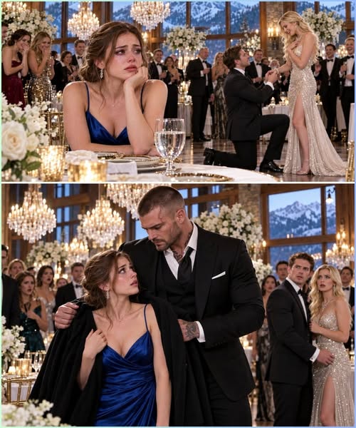 SHE WAS LEFT ALONE AT MIDNIGHT—UNTIL THE GIANT ALPHA COVERED HER WITH HIS COAT AND SAID, “ACT LIKE YOU BELONG TO ME”