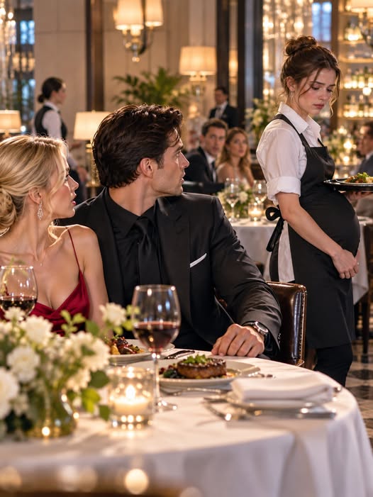 MAFIA BOSS BROUGHT HIS FIANCÉE TO DINNER—THEN SAW HIS “DEAD” PREGNANT EX WORKING AS A WAITRESS