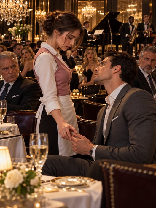 EVERYONE IGNORED THE MAFIA BOSS’S AUTISTIC SON—UNTIL A WAITRESS HELD OUT HER HAND AND ASKED HIM TO DANCE
