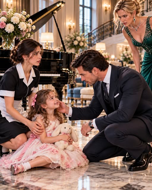 THE MAFIA BOSS SAW HIS FIANCÉE PUSH A MAID'S DAUGHTER—THEN RECOGNIZED THE LITTLE GIRL'S EYES