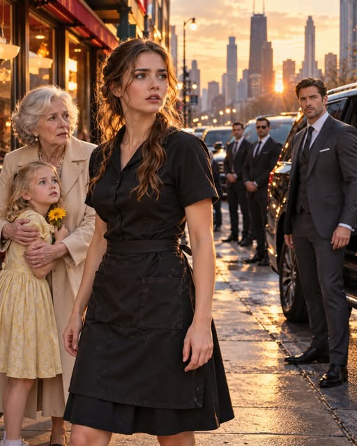 THE WAITRESS WHO STOOD BETWEEN A MAFIA BOSS’S FAMILY AND THREE GUNMEN