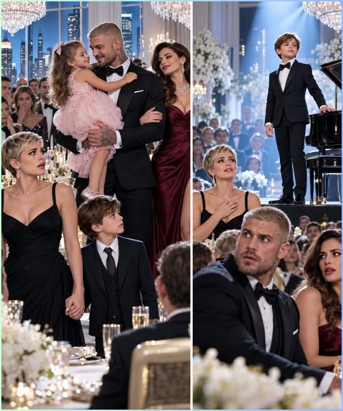MY HUSBAND BROUGHT HIS MISTRESS AND HER DAUGHTER TO THE GALA—UNTIL MY SON WALKED ONTO THE STAGE
