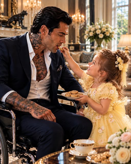 NO ONE WANTED TO CARE FOR THE PARALYZED MAFIA BOSS—UNTIL A LITTLE GIRL OFFERED HIM A BROKEN COOKIE