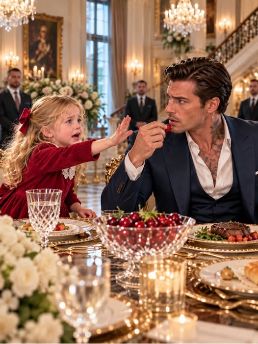 “DON’T EAT THAT CHERRY!” THE MAID’S LITTLE GIRL WARNED THE MAFIA BOSS — HE WENT SILENT!