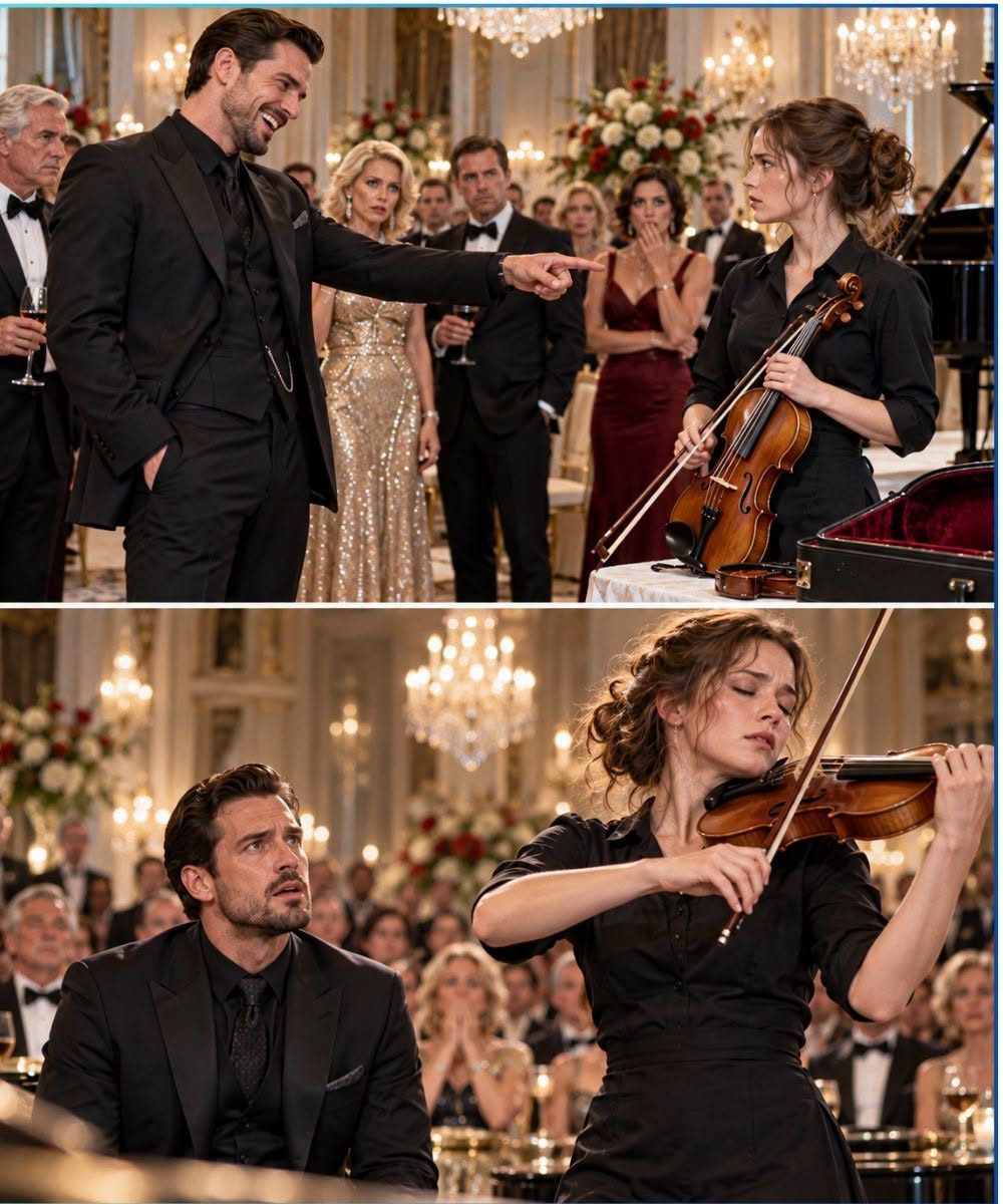 “IF YOU CAN PLAY THIS VIOLIN, I’LL MARRY YOU,” THE MAFIA BOSS MOCKED… BUT SHE SILENCED EVERYONE