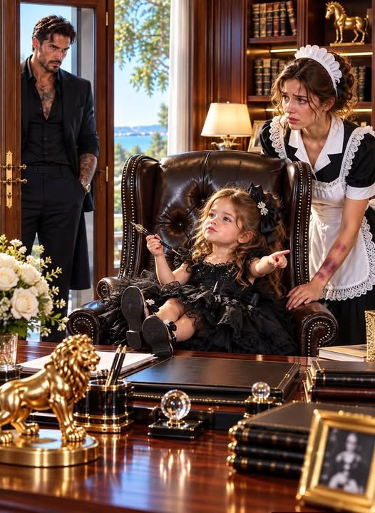 A beautiful three-year-old girl climbed into my chair, declared herself the new Mafia boss, and ordered me to stop the men who were making her mother cry. I almost laughed until I noticed the dark fingerprints bruised into her mother's wrist, and the little girl innocently named my two most trusted lieutenants. I'd ruled New York's underworld with an iron fist for twenty years, but nothing prepared me for discovering what my own men had been doing behind my back.