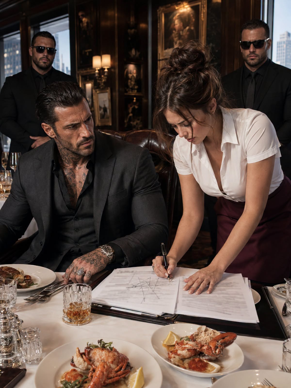 THE WAITRESS WHO CORRECTED THE MAFIA BOSS’S $12 MILLION MISTAKE