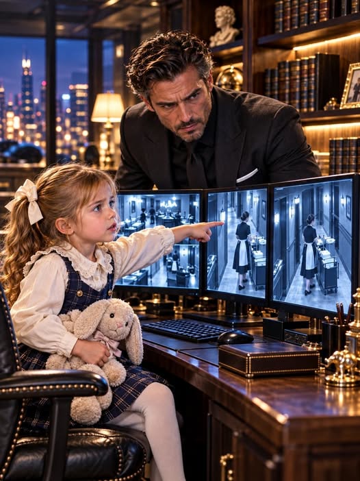 THE MAFIA BOSS FOUND THE MAID’S LITTLE GIRL AT HIS PRIVATE COMPUTER—THEN HER ONE SENTENCE EXPOSED HIS EMPIRE’S DARKEST SECRET