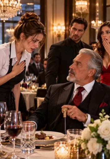 Y-THE SHY WAITRESS GREETED THE MAFIA BOSS’S FATHER IN PERFECT SICILIAN—THE ROOM WENT SILENT